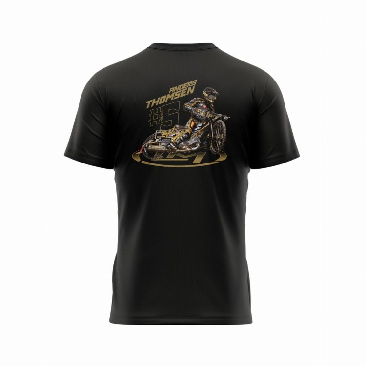 Printed cotton t-shirt LM back