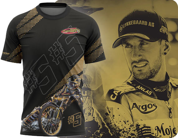 Anders Thomsen black T-shirt